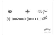Brzdová hadica CORTECO 19032236