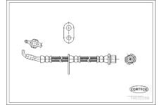 Brzdová hadica CORTECO 19032289