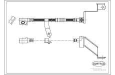 Brzdová hadice CORTECO 19032429