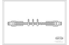 Brzdová hadice CORTECO 19032451