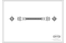 Brzdová hadica CORTECO 19032468