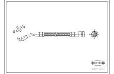 Brzdová hadica CORTECO 19032491
