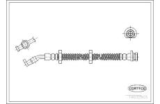 Brzdová hadice CORTECO 19032503