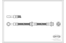 Brzdová hadica CORTECO 19032588