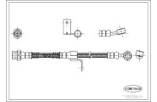 Brzdová hadica CORTECO 19032677