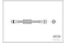 Brzdová hadica CORTECO 19032846