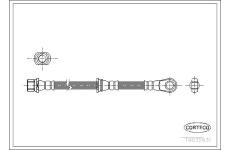 Brzdová hadice CORTECO 19032931