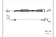 Brzdová hadice CORTECO 19032956