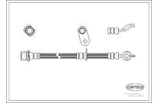 Brzdová hadice CORTECO 19033042