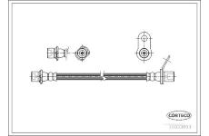 Brzdová hadice CORTECO 19033053