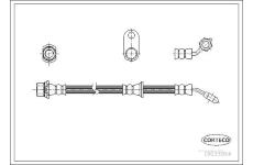 Brzdová hadice CORTECO 19033054