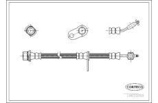 Brzdová hadice CORTECO 19033058