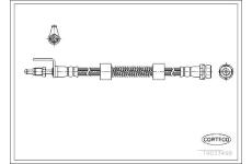 Brzdová hadice CORTECO 19033498