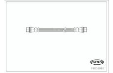 Brzdová hadica CORTECO 19036986