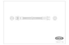 Brzdová hadice CORTECO 19037178