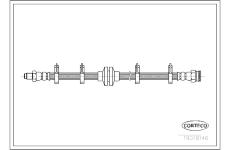Brzdová hadice CORTECO 19018146