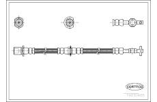 Brzdová hadica CORTECO 19030485