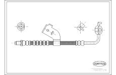 Brzdová hadice CORTECO 19032129