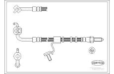 Brzdová hadice CORTECO 19032161