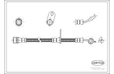 Brzdová hadice CORTECO 19032190