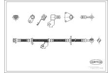 Brzdová hadice CORTECO 19032248