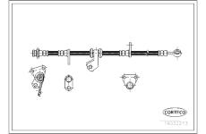 Brzdová hadica CORTECO 19032273