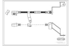 Brzdová hadice CORTECO 19032429