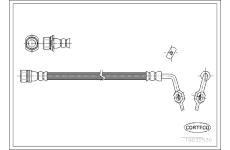 Brzdová hadica CORTECO 19032530