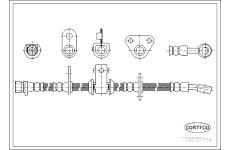 Brzdová hadica CORTECO 19032754