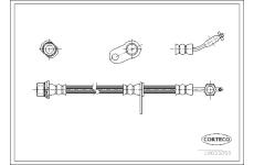 Brzdová hadice CORTECO 19033058