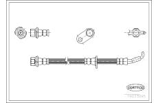 Brzdová hadica CORTECO 19033095