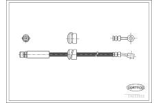 Brzdová hadica CORTECO 19033655