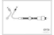 Brzdová hadica CORTECO 19034266