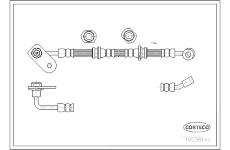 Brzdová hadice CORTECO 19036140