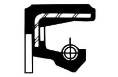 Těsnicí kroužek hřídele, klikový hřídel CORTECO 19035190B