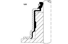 Tesniaci krúżok drieku ventilu CORTECO 12016587