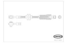 Brzdová hadica CORTECO 49371485