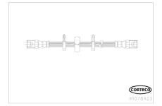 Brzdová hadice CORTECO 49378423