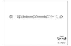 Brzdová hadica CORTECO 49379101