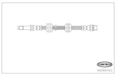 Brzdová hadica CORTECO 49384162