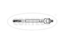 Axiální kloub, příčné táhlo řízení CORTECO 49396893