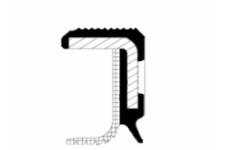 Těsnicí kroužek hřídele, klikový hřídel CORTECO 49219945