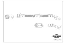Brzdová hadice CORTECO 49401575