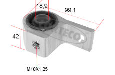 Uložení, řídicí mechanismus CORTECO 80005452