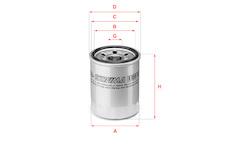 Olejový filtr SOFIMA S 3261 R