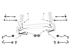 Zavěšení kola MEYLE WG0543000