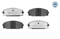 Sada brzdových destiček, kotoučová brzda MEYLE 025 214 6815/PD