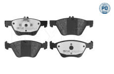 Sada brzdových platničiek kotúčovej brzdy MEYLE 025 216 7020/PD