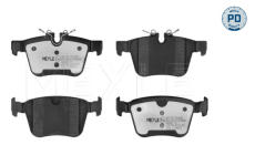 Sada brzdových platničiek kotúčovej brzdy MEYLE 025 221 4115/PD