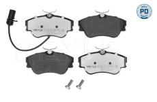 Sada brzdových destiček, kotoučová brzda MEYLE 025 234 4519/PD